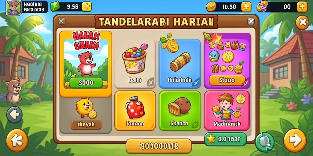 Level menantang yang membuat ketagihan.